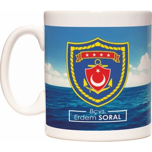 Rock'n Fox Deniz Kuvvetleri Denizci İsme Kişiye Özel Mesleki Kupa Bardak