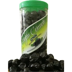 Zeytin Cenneti Doğal Fermente 201-230 (İznik İrisi)1 Kg Siyah Yağlı Sele