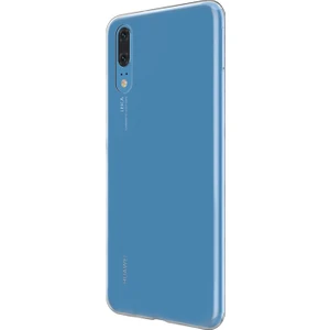 Huawei P20 Kılıf Transparent Soft Beyaz