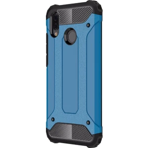 Huawei P20 Lite Kılıf Rugged Armor Mavi