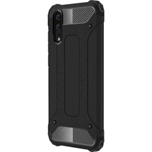 Huawei P20 Kılıf Rugged Armor Siyah