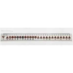 Cetvel Trafik İşaretli 30 Cm 00144