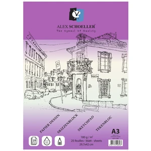 Alex Eskiz Blok A3 180 Gr 25'Li Alx -1587