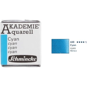 Akademie Aquarell Suluboya 1/2 Tablet Cyan