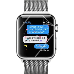 Apple Watch Uyumlu 42Mm 1-2-3. Nesil Ekran Koruyucu (2 Adet)