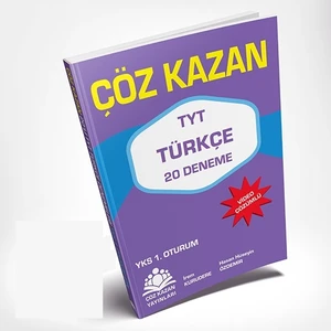 Çöz Kazan YKS TYT Türkçe 20 Deneme 1. Oturum