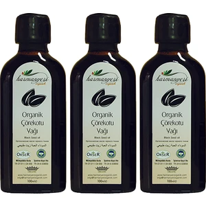 Organik Çörekotu Yağı 100 ml 3 Adet