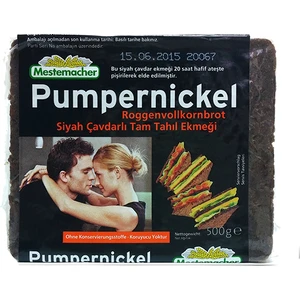 Siyah Çavdarlı Tam Tahıllı Ekmeği 500 gr