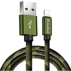 2.0 A Lightning ( Apple ) Army Metal Data Şarj Kablosu