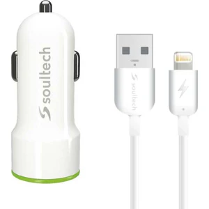 2.1 A Araç Şarj Adaptörü & Lightning Data Şarj Kablosu