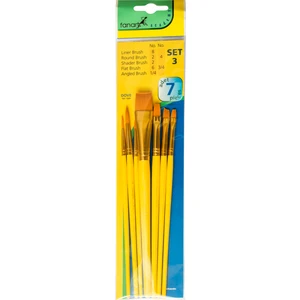 Fırça Seti Dove 3 Sarı Sap 7Li F-71500.903