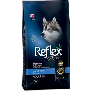 Plus Orta ve Büyük Irk Somonlu Yetişkin Köpek Maması 15 Kg