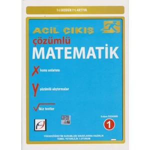 Fasikül Yayınları Acil Çıkış Çözümlü Matematik 1