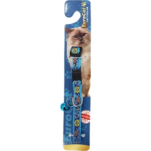 Eurocat Çiçek Desenli Çıngıraklı Kedi Boyun Tasması