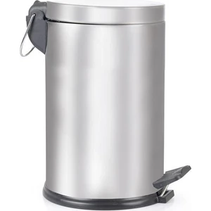 VIN003 Metal Çöp Kovası Gümüş