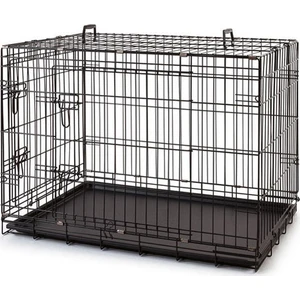 Atakan Petshop Metal Köpek Kafesi Siyah 120x75x81cm