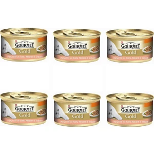 Gourmet Gold Parça Etli Ve Soslu Alabalık Sebze Konserve 85 Gr X 6 Adet