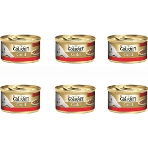 Gourmet Gold Parça Etli Sıgır Etli 85 Gr x 6 Adet