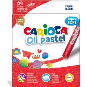 Yağlı Pastel Boya Kalemi 24'Lü