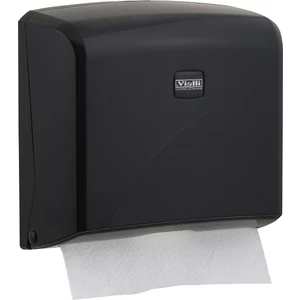 Vi̇alli̇ Z Katlı Kağıt Havlu Dispenseri Max 22 Cm 200 Ad Siyah K2B