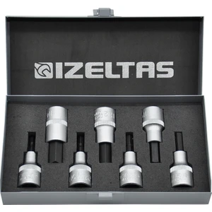 İZELTAŞ 1/2'' Lokmalı Allen Uç Takımı 7 Parça