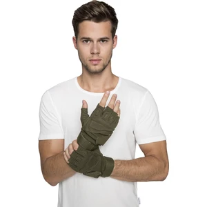 HZTG2006 TF Tactical Yarım Parmak Eldiven Haki M