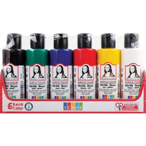 Monalisa Akrilik Boya 6X70 Ml Şişe Sd1006