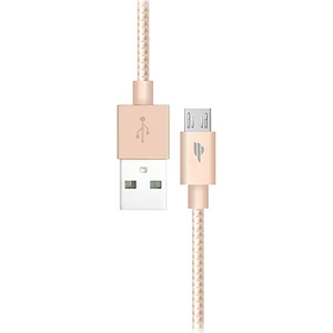 Swapp SW-A5 1m 2A Micro USB Metal Kılıflı Gold Data + Şarj Kablosu