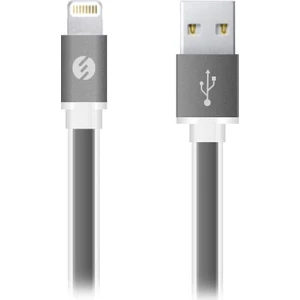 SW-C603 Iphone Data Şarj Kablosu Slim Siyah