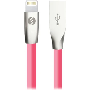 Swapp SW-C6051m 2A iPhone Uyumlu5/6/iPad Metal Slim Pembe Lightning Kablosu