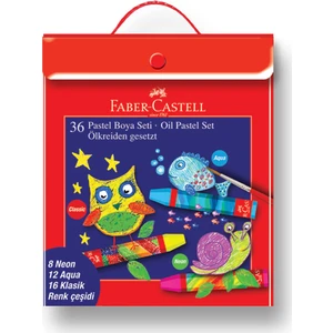 Pastel Boya 36'lı Plastik Karışık Set
