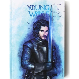 Young Wolf Çizgisiz Defter (A5)