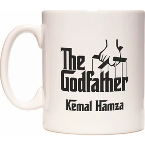 Rockn Fox The Godfather Baba Kişiye İsme Özel İsim Yazılabilir Babalar Günü Kupa Bardak