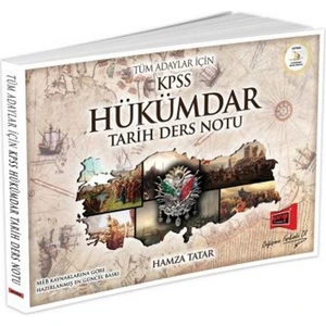 Yargı Yayınevi KPSS Hükümdar Tarih Tüm Adaylar İçin Ders Notu - Hamza Tatar