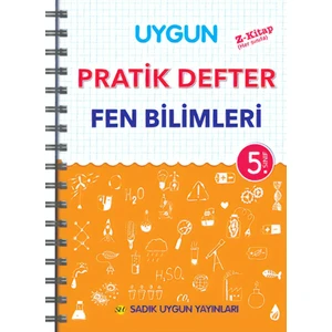 Sadık Uygun Yayınları Pratik Defter Fen Bilimleri 5. Sınıf