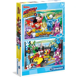 2x20 Parça Puzzle Mickey S.C.