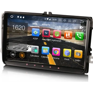 Passat Jetta Golf 4*5*6 Polo Amarok Transporter Android Navigasyon Multimedya Tv Usb Oem 9 İnç Ekran