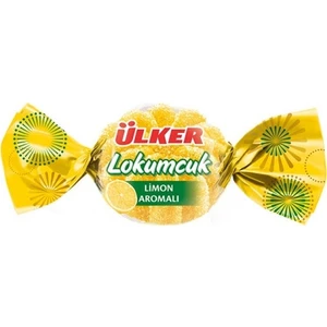 Lokumcuk Limon Aromalı Yumuşak Şekerleme 1000 gr