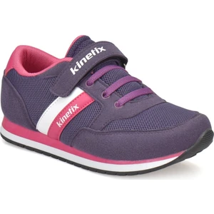 Payof Mor Fusya Beyaz Kız Çocuk Sneaker