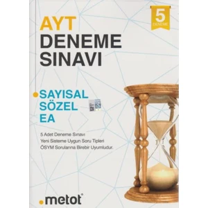 Metot Ayt 5'Li Deneme Sınavı