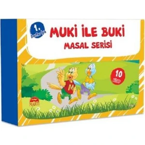 1. Sınıflar İçin Muki İle Buki Masal Serisi 10 Kitap