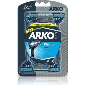 Men Pro 3 Bıçaklı Tıraş Bıçağı 6'lı