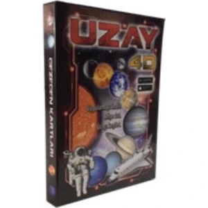 Uzay 4D Artırılmış Gerçeklik Kartları