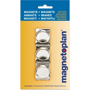 Klips Mıknatıs 35 mm Gümüş - 3 Adet