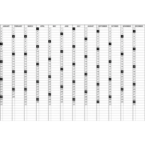 Yıllık Takvim Folyosu 2023 ( Magnet )
