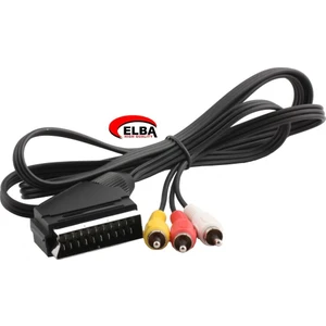 C50338 Scart To 3Rca 1.5Mt Kablo