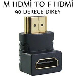 CoverZone M Hdmi To F Hdmi 90 Derece Dikey