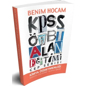 Benim Hocam Yayınları 2018 ÖABT Cep Serisi Kimya Öğretmenliği