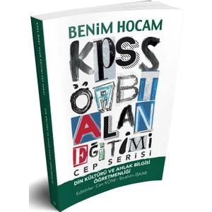 Benim Hocam Yayınları 2018 ÖABT Cep Serisi Din Kültürü Ve Ahlak Bilgisi Öğretmenliği