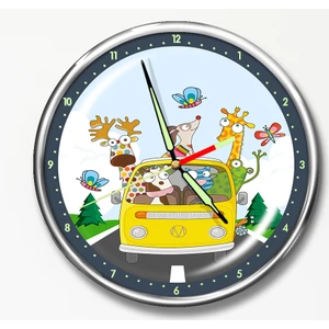 Dekor Loft Premium Gece Parlayan Çocuk Odası Duvar Saati FS-1527